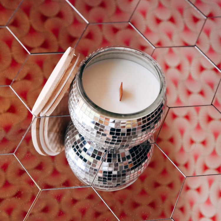 Discounted Disco Fever - Slightly Imperfect 8oz Disco Ball - Sundress Season Scent
