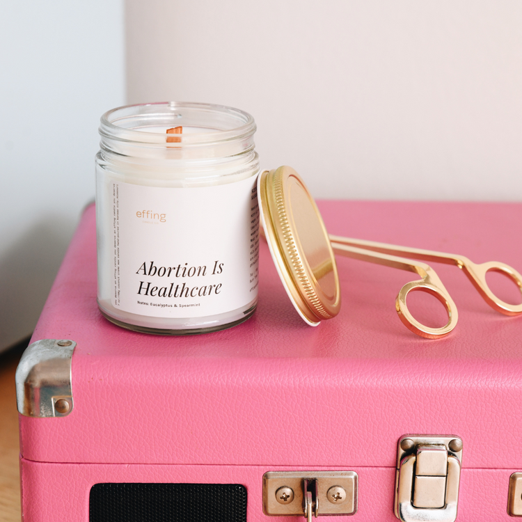 Abortion is Healthcare | Notes: Eucalyptus, Spearmint & Cucumber