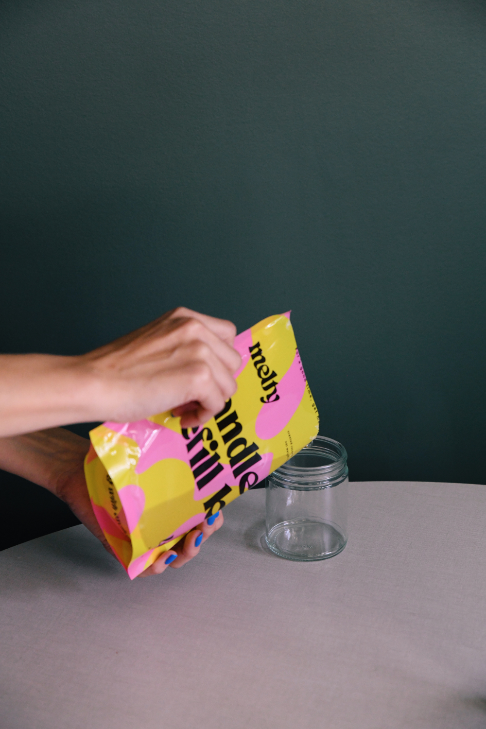 What to do with old candle jars?