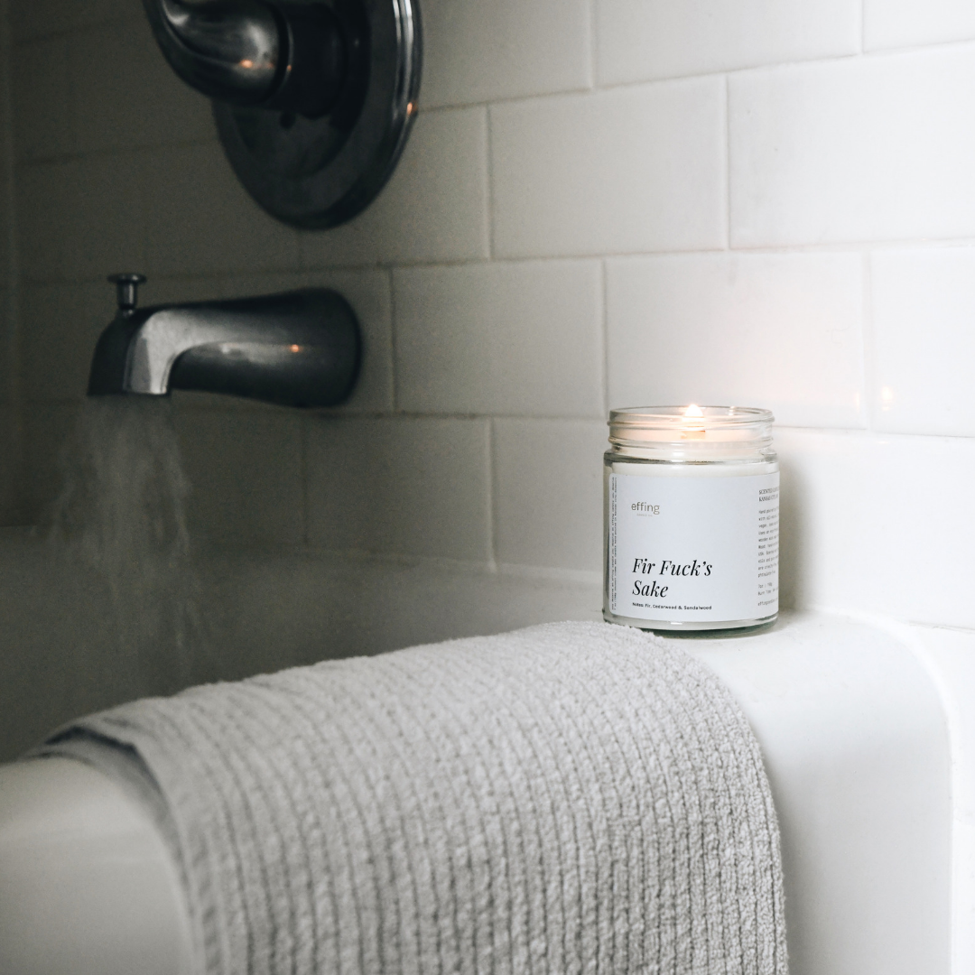 How to fix a tunneling candle