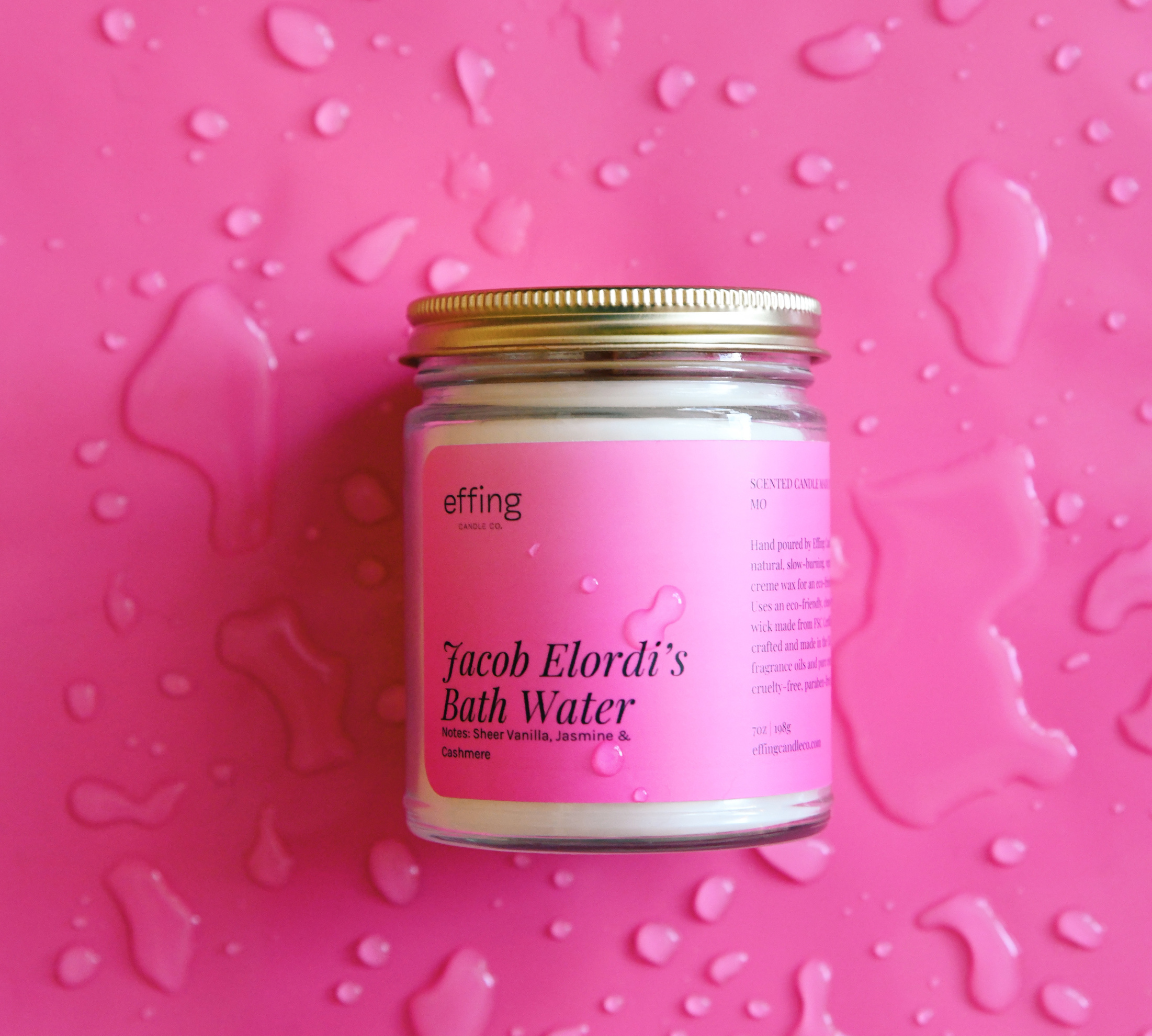 Jacob Elordi Bath Water Candle
