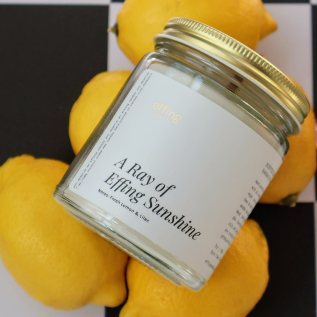 A Ray of Effing Sunshine | Notes: Fresh Lemon & Lilac