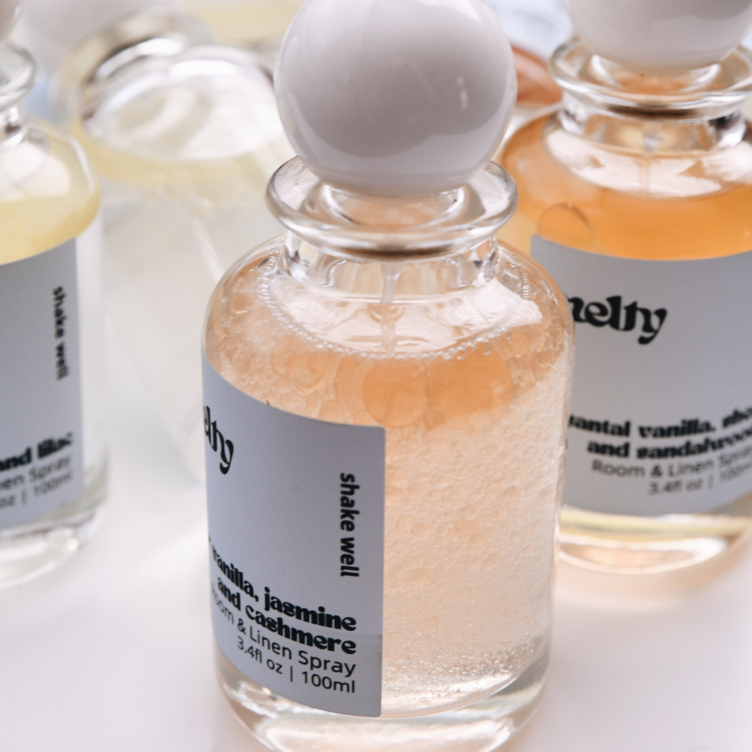 Sheer Vanilla, Jasmine & Cashmere Scented Room & Linen Spray by themelty.co™