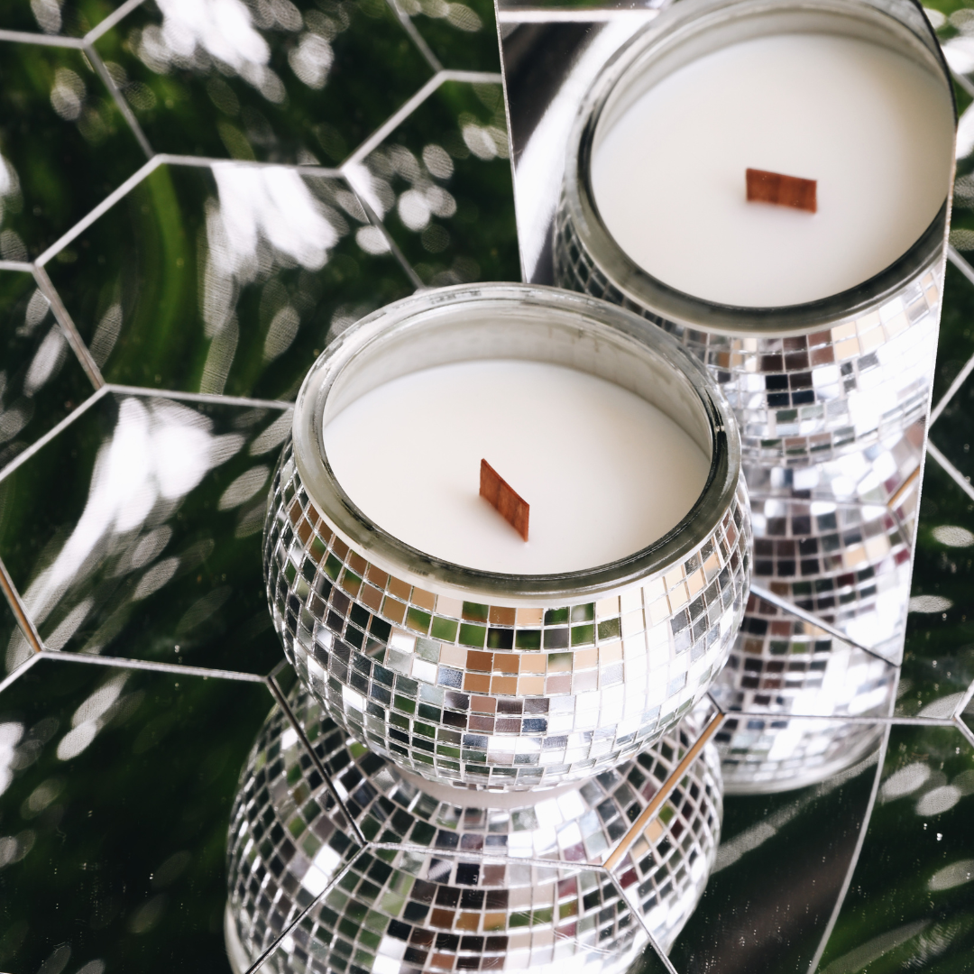 Effing Candle Co. Disco Ball Candle