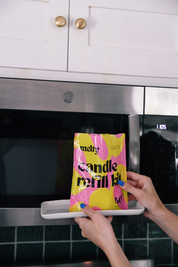 Candle Refill Kit - Almond Milk, Vanilla & Amber | Cozy Fragrance