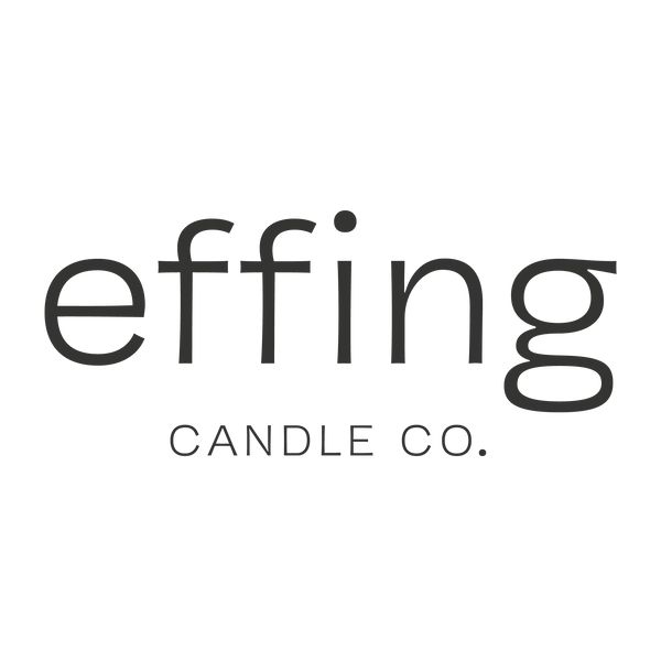 Effing Candle Co best nontoxic candles made in Kansas City