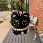 Black Cat Bag Charm