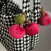 Plush Cherry Bag Charm