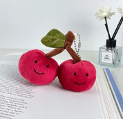 Plush Cherry Bag Charm