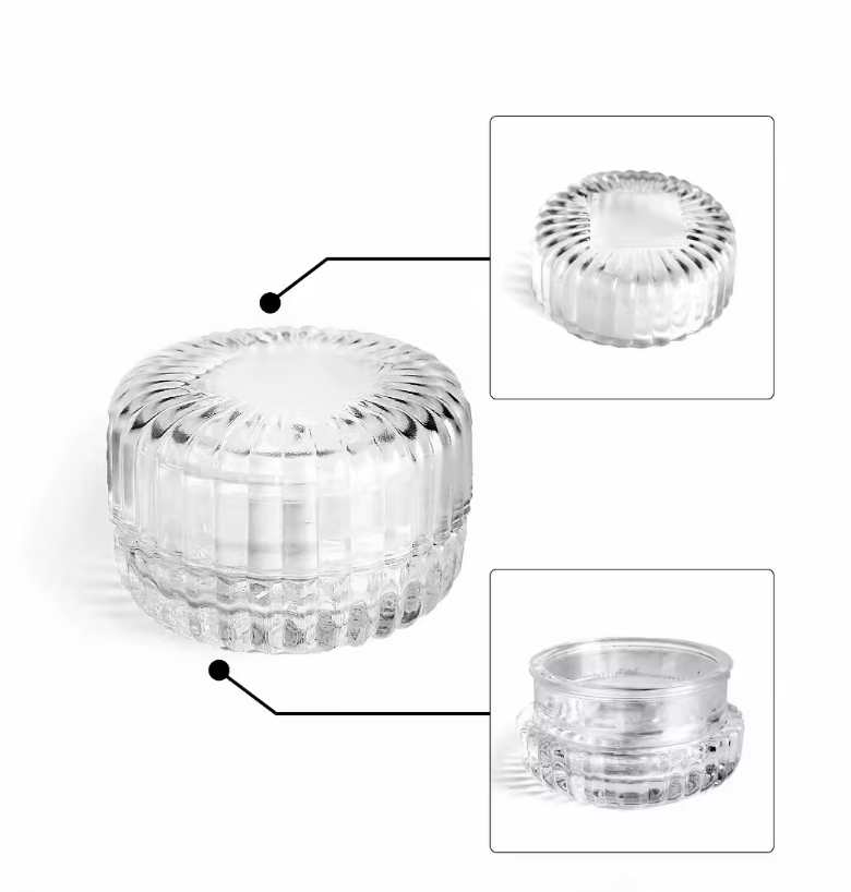 Glass Clamshell