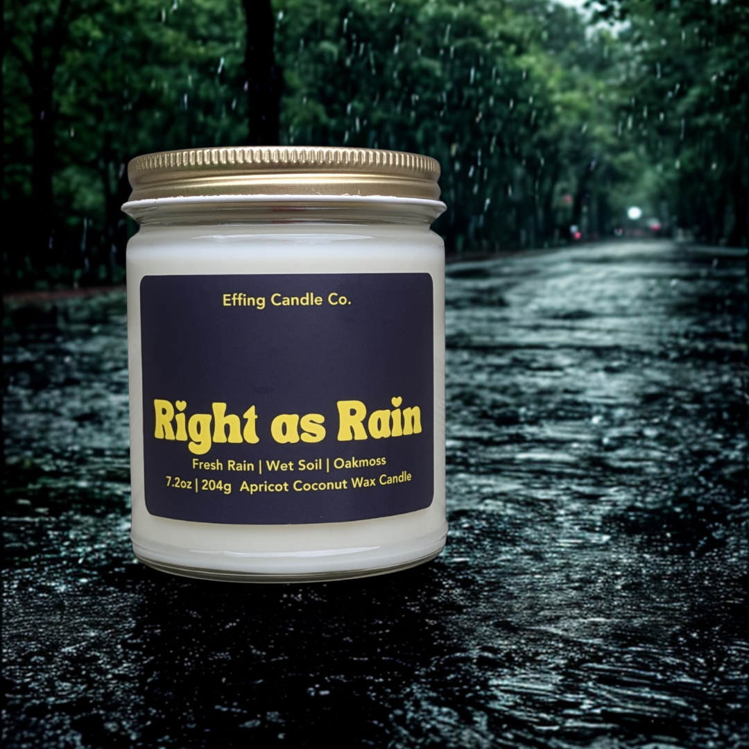 Right as Rain Petrichor Scented Candle