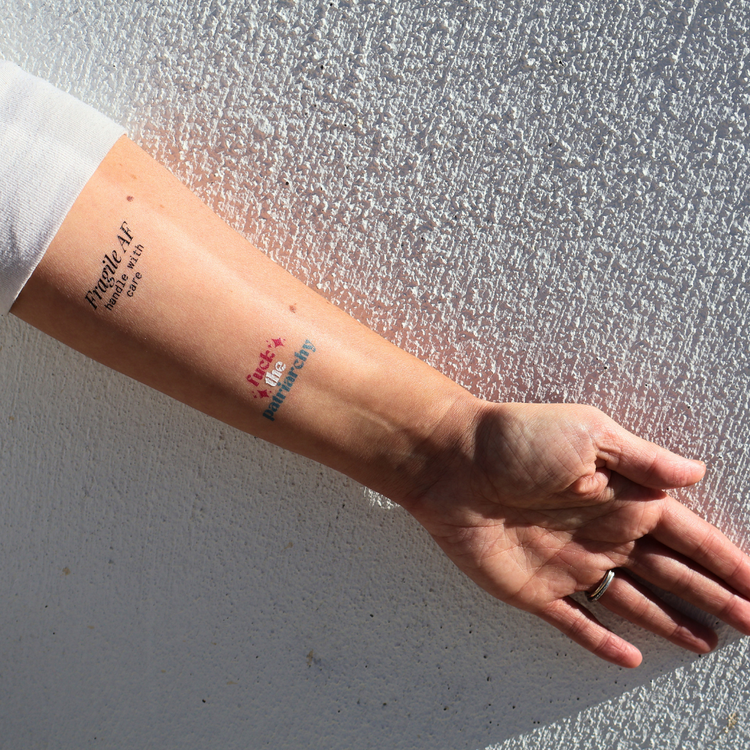 Effing Candle Co. Temporary Tattoos