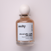 Almond Milk, Vanilla & Amber Scented Room & Linen Spray by themelty.co™