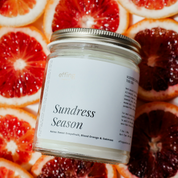 blood orange grapefruit candle