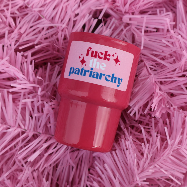 F*ck The Patriarchy Mini Tumbler Candle