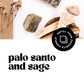 Candle Refill Kit - Palo Santo & Sage | Earthy Fragrance