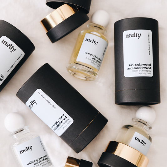 Palo Santo, Sage & Cedarwood Scented Room & Linen Spray by themelty.co™