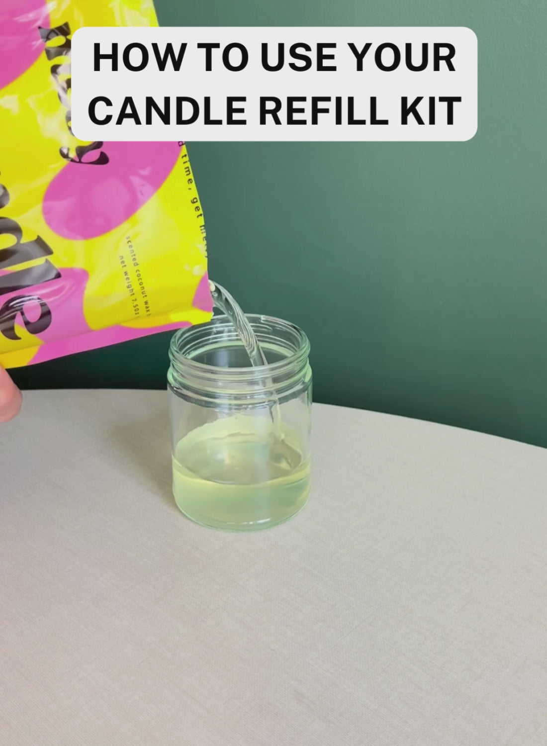 Candle Refill Kit - Fir, Cedarwood, and Sandalwood | Woodsy Fragrance