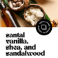 Candle Refill Kit - Santal Vanilla, Shea & Sandalwood | Cozy Fragrance