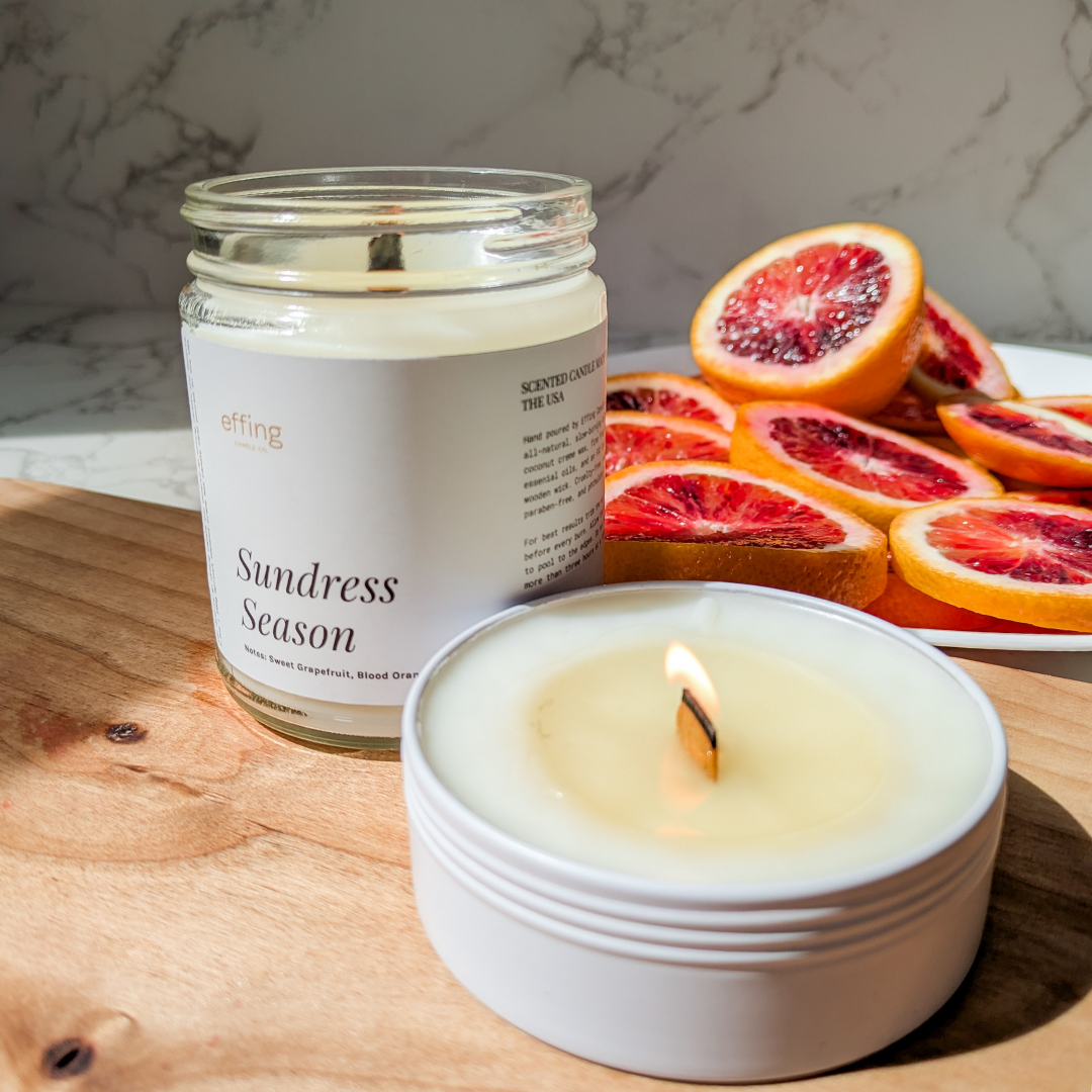 Sundress Season | Notes: Sweet Grapefruit, Blood Orange & Oakmoss