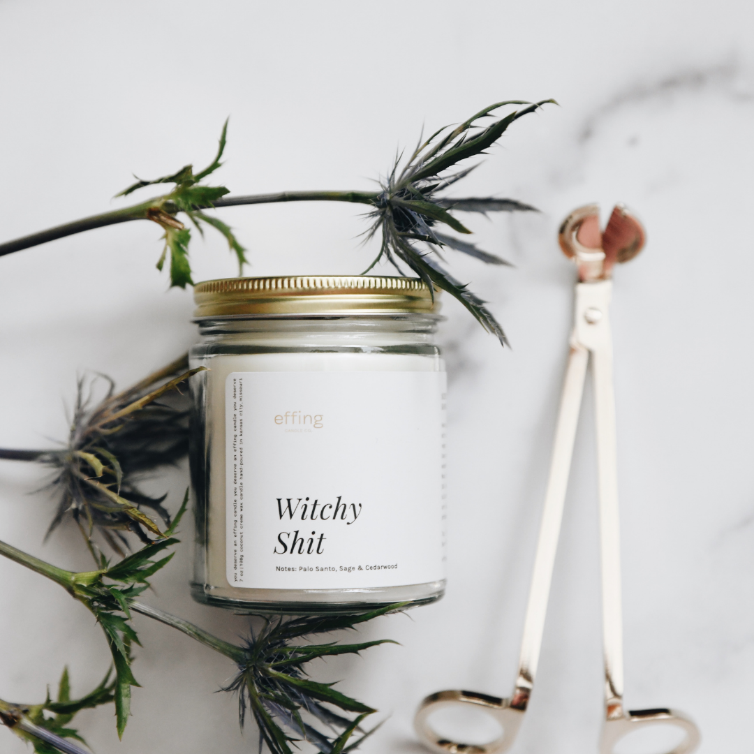 Green Fairy Soy Candle with Cotton Wick from Sea Witch Botanicals – The  Boho Depot