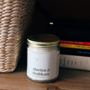 Kansas City Candles - Abortion is Healthcare 15% of sales donated to Planned Parenthood Great Plains