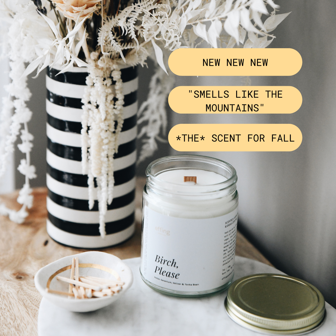 The best candle for fall. Candles that smell like the mountains