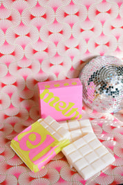 almond milk, vanilla, and amber luxury wax melts (3oz)