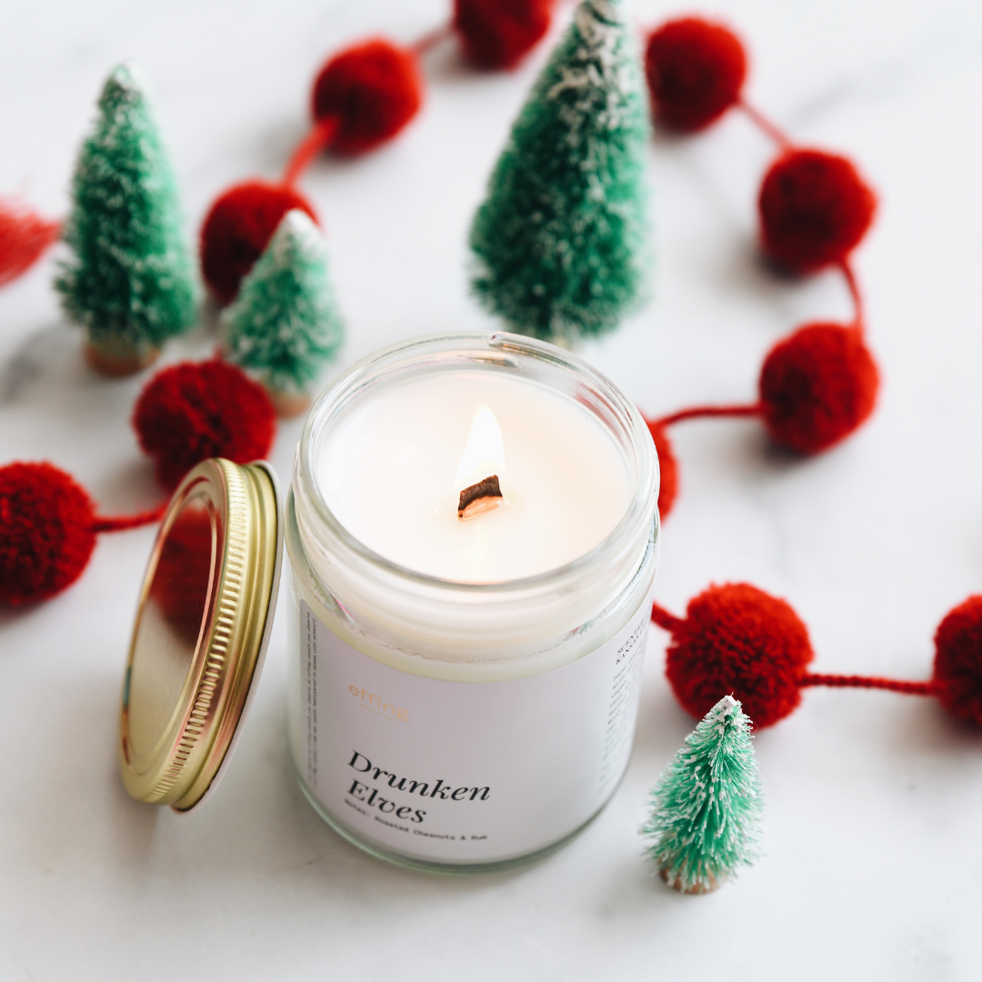 Festive As Fuck Bundle - 7oz: Fir, Drunken Elves, Festive AF, Warm Hugs Candles